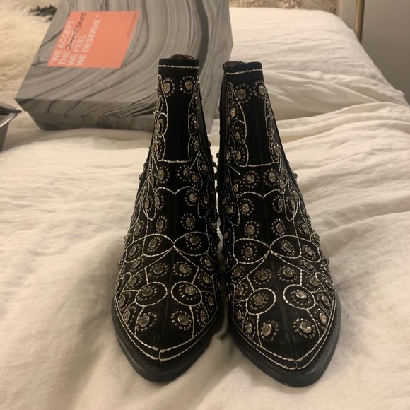 Jeffrey Campbell x Free People After Dark Booties - Picture 7 of 8